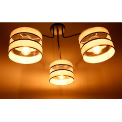 Люстра Candellux Andy 72x34 см Черный (33-00514) Лозовая