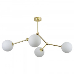 Люстра TK Lighting Fairy 49x42 см Золотисто-белый (TK6470) Изюм