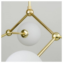 Люстра TK Lighting Fairy 49x42 см Золотисто-белый (TK6470) Изюм
