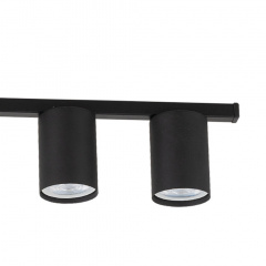 Стельовий світильник TK Lighting Logan 80x5.2x11 см Чорний (TK4565) Хмільник