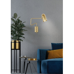 Бра Candellux Hosti 51x39 см Золотистий (21-75468) Ізюм