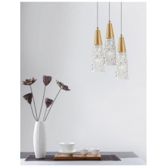 Люстра Nova Luce Kovac 25x180 см Прозоро-золотистий (Nova9160193) Виноградів