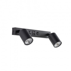 Настінний світильник TK Lighting Top 39x18 см Чорний (TK10277) Сарни