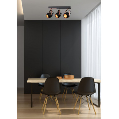Спот Candellux Anica 46x25 см Мідно-чорний (93-82589) Вільнянськ