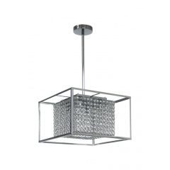 Люстра WunderLicht Yw1305 40x108 см Серебристо-прозрачный (YW1305-44) Житомир