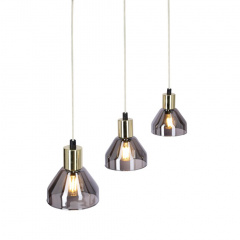 Люстра Candellux Gregory 70x120 см Золотистий (33-79008) Броди