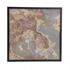 Стельовий світильник Candellux Luxan 39x39x5 см Чорний (10-17079) Київ