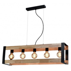 Люстра Candellux Varna 90x100 см Чорний (35-79282) Боярка