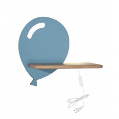 Настінний світильник Candellux Baloon 31x26 см Коричнево-синій (21-85115) Переяслав-Хмельницький