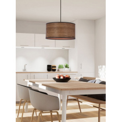 Люстра Candellux Legno 30x100 см Чорний (31-18403) Стрий