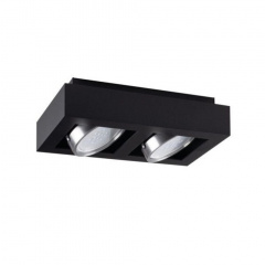 Точковий світильник Kanlux Stobi 34x18.5x9 см Чорний (Kan26838) Броди