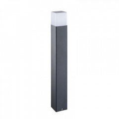 Парковий стовпчик Kanlux Vadra 8.2x8.2x80 см Антрацит-білий (Kan29013) Королево