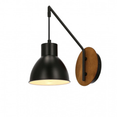 Бра Candellux Vario 28x32 см Коричнево-чорний (21-73495) Кривий Ріг
