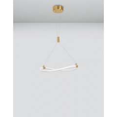 Люстра Nova Luce Cerelia 40x120 см Біло-золотистий (Nova9082094) Київ