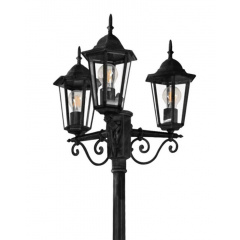 Вуличний світильник Polux Liguria 54x26x258 см Чорний (Pol313423) Чернівці