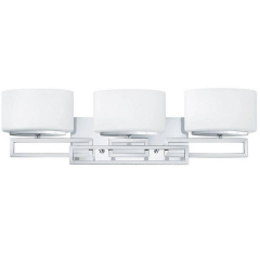Бра для ванної кімнати Hinkley Lighting Lanza 63.5x17.1 см Хром (HK-LANZA3-BATH) Токмак