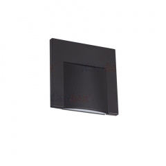 Светильник ступенчатый Kanlux Erinus 7.5x1.6x7.5 см Черный (Kan33332) Херсон