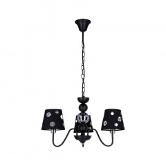 Люстра Candellux Batley 52x40 см Сріблясто-чорний (50203105) Вінниця