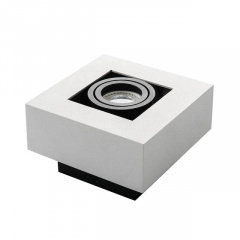 Точковий світильник Kanlux Stobi 14x14x5.5 см Білий (Kan26831) Обухів