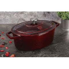Каструля Berlinger Haus Metallic Line Burgundy Edition 30 см 4.65 л Бордовий (BH-6499) Житомир