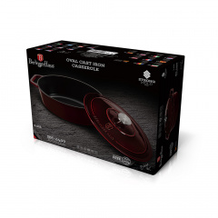 Каструля Berlinger Haus Metallic Line Burgundy Edition 30 см 4.65 л Бордовий (BH-6499) Житомир