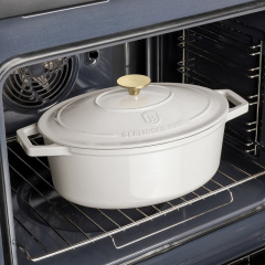Каструля Berlinger Haus Sahara Collection 30 см 4.65 л Кремовий (BH-6540) Київ