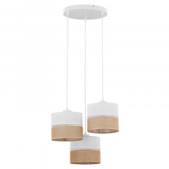 Люстра TK Lighting Linobianco 47x140 см Білий (TK6575) Ізмаїл