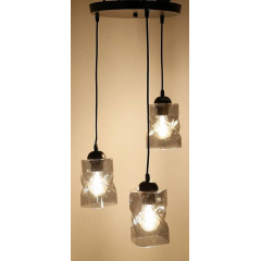 Люстра Candellux Felis 35x90 см Чорний (33-00200) Лубни