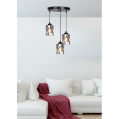 Люстра Candellux Felis 35x90 см Чорний (33-00200) Лубни