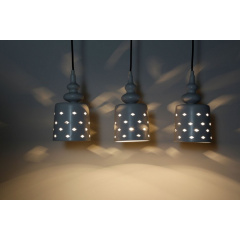 Люстра Candellux Hamp 51x125 см Білий (33-51943) Бушеве