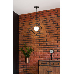 Люстра Candellux Weert 15x115 см Чорно-золотистий (50101045) Сарни