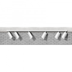 Спот Polux Turyn 10x119.5x16.3 см Білий (Pol324825) Полтава
