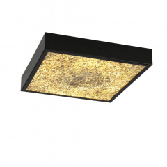 Стельовий світильник Candellux Luxan 29x29x5.5 см Чорний (10-06677) Балаклія