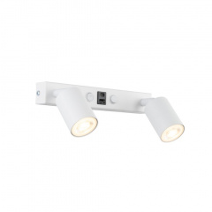 Настінний світильник TK Lighting Top 39x18 см Білий (TK10276) Золотоноша