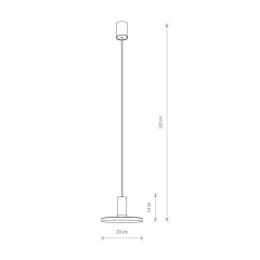 Люстра Nowodvorski Hermanos 20x20x130 см Чорний (Now8102) Золотоноша