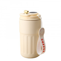 Термочашка з датчиком температури YIWU Coffee 500 мл Білий (HP-14-10W) Черкаси