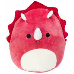 Мягкая игрушка Jazwares Squishmallows Трицераптор Тристан 31 см Красный (6672124) Вишневе