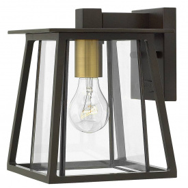 Вуличне бра Hinkley Lighting Walker 19x24.1 см Бронзово-коричневий (HK-WALKER2-S)