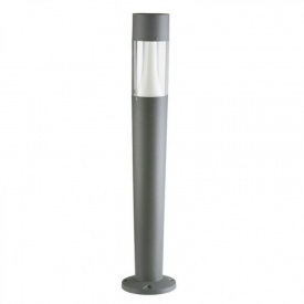 Парковий стовпчик Kanlux Invo 22x22x107 см Прозоро-сірий (Kan29177)