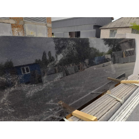 Ступени из Рахны-Полевского гранита черного, Житомирские граниты