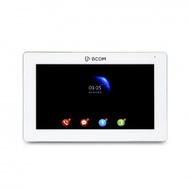 Відеодомофон BCOM BD-770FHD 7" Tantos Triniti FHD White (2150311)