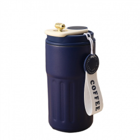 Термочашка с датчиком температуры YIWU Coffee 500 мл Синий (HP-14-10BL)