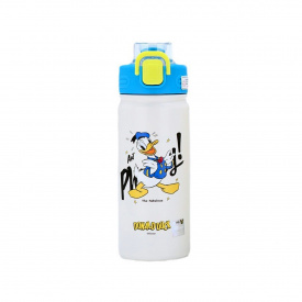 Термос дитячий з кришкою на клямці YIWU Disney 500 мл Біло-блакитний (HP-14-3BL)