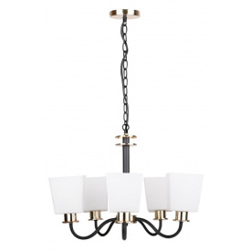 Люстра Candellux Schubert 53x100 см Чорно-золотистий (35-74249)