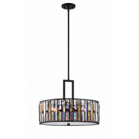 Кришталева люстра Hinkley Lighting Gemma 54x62.2 см Чорний (HK-GEMMA-PC-VBZ)