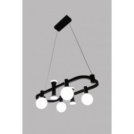 Люстра Laguna Lighting 494 62x100 см Черный (49463-08)