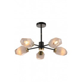 Люстра Blitz 7429 67x37 см Черно-золотистый (7429-45)