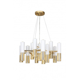 Люстра WunderLicht M 72x115 см Золотисто-білий (M-11804-413WH)