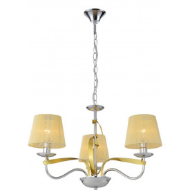 Люстра Candellux Diva 60x100 см Золотисто-сріблястий (33-55057)