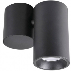 Точковий світильник Polux Hobro 14.5x7x14 см Чорний (Pol315403)
